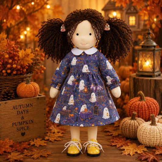 Inka - Halloween Cloth Doll with Hair Styling Kit