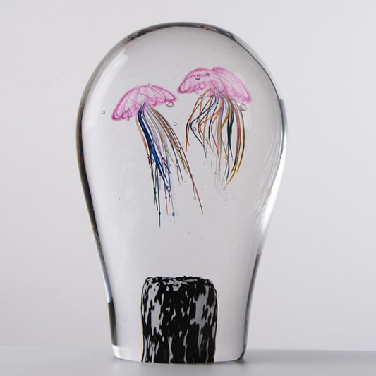 Pink Jellyfish Sculpture