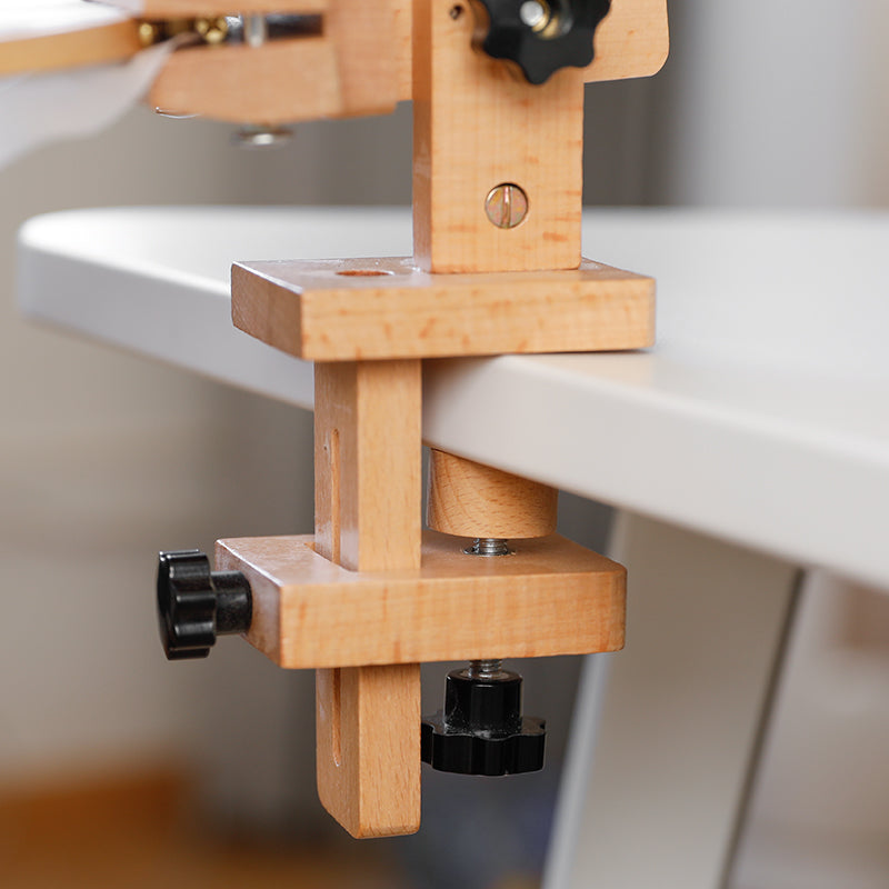 Beech Wood Embroidery Stand with 15 cm Hoop