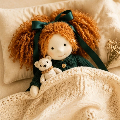 Hanne - Handmade Cloth Doll