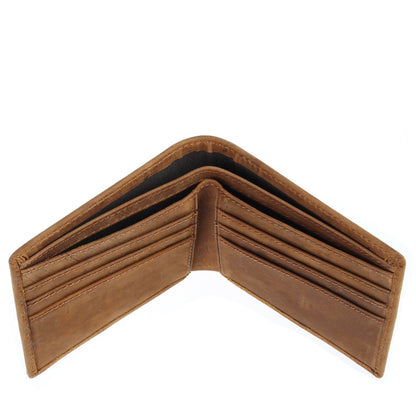 Men's Leather Bifold Wallet