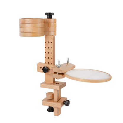 Beech Wood Embroidery Stand with 15 cm Hoop
