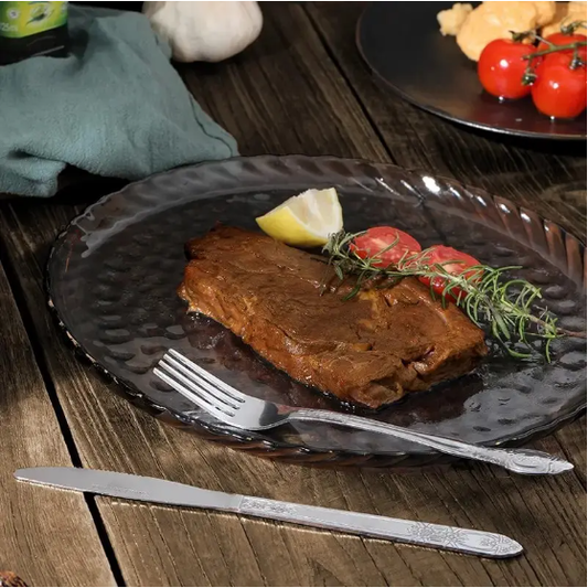 Stainless Steel Four-Piece Flatware Set