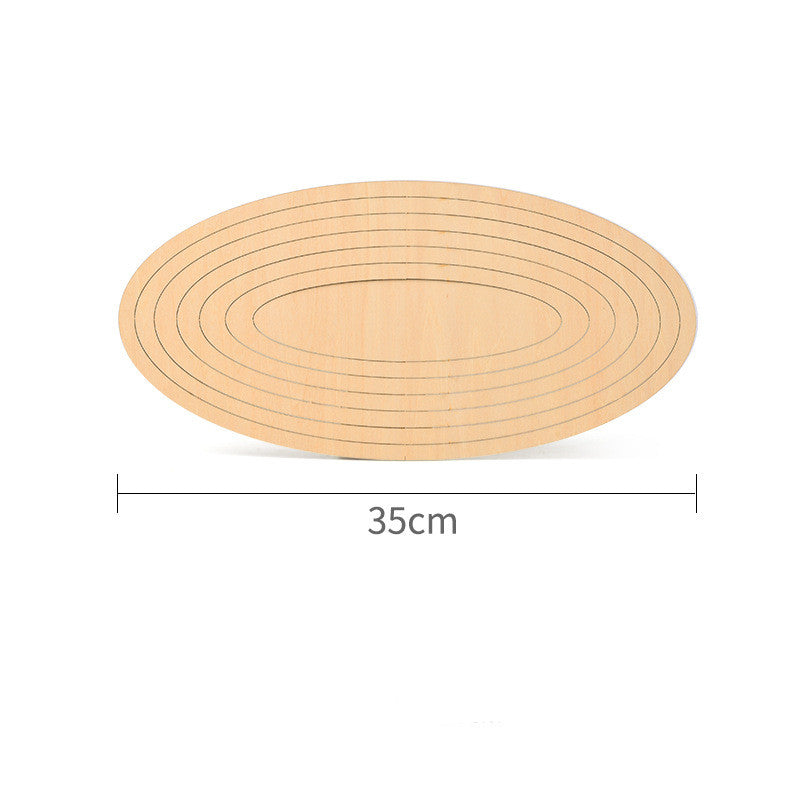 Concentric Wooden Shape Guides for Clay Work