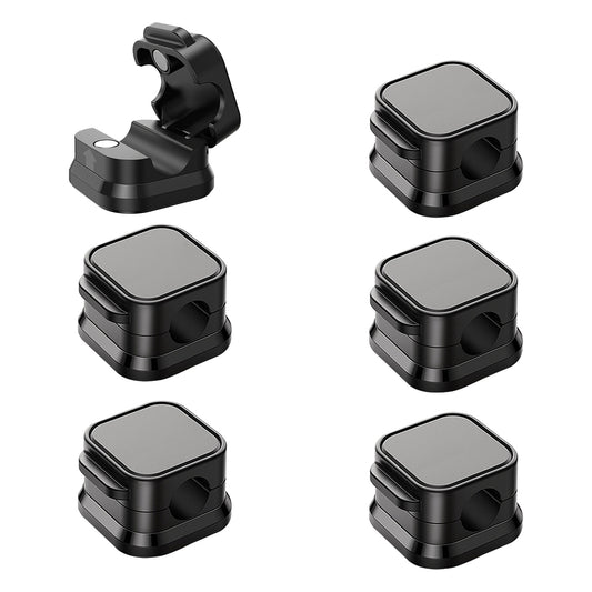 Six-Pack Magnetic Cable Organizer Clips