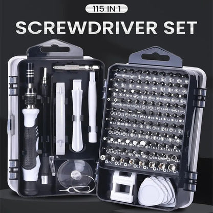 Precision Screwdriver Bit Set with Storage Case