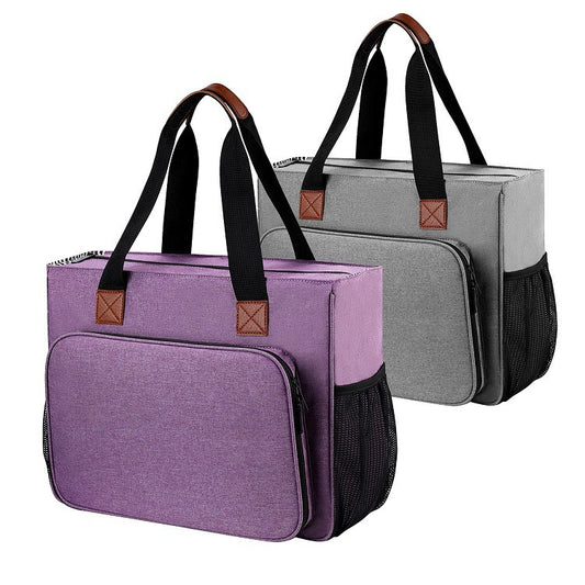 Two-Layer Embroidery Project Organizer Bag