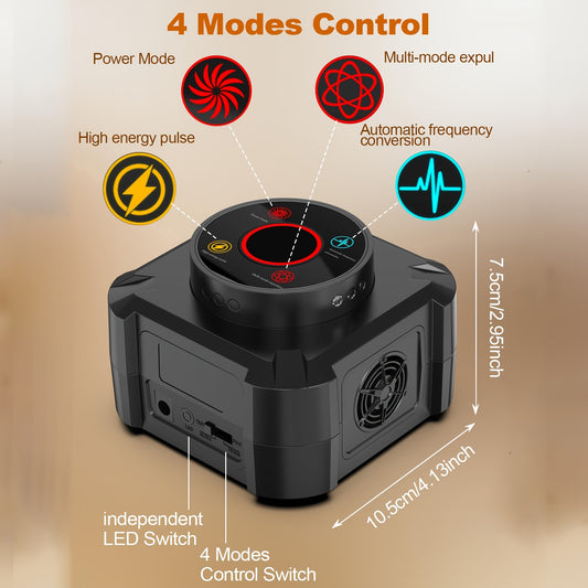Mouse Repellent Soundwave Technology Electronic Repellent Device Plug in Blocker Indoor 4 Soundwave Technology Modes + 12