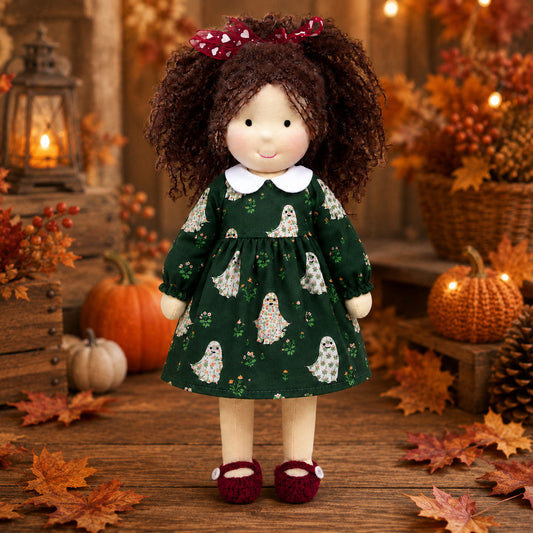 Eleanor - Halloween Cloth Doll with Hair Styling Kit