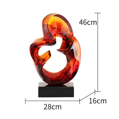 Abstract Loop Sculpture