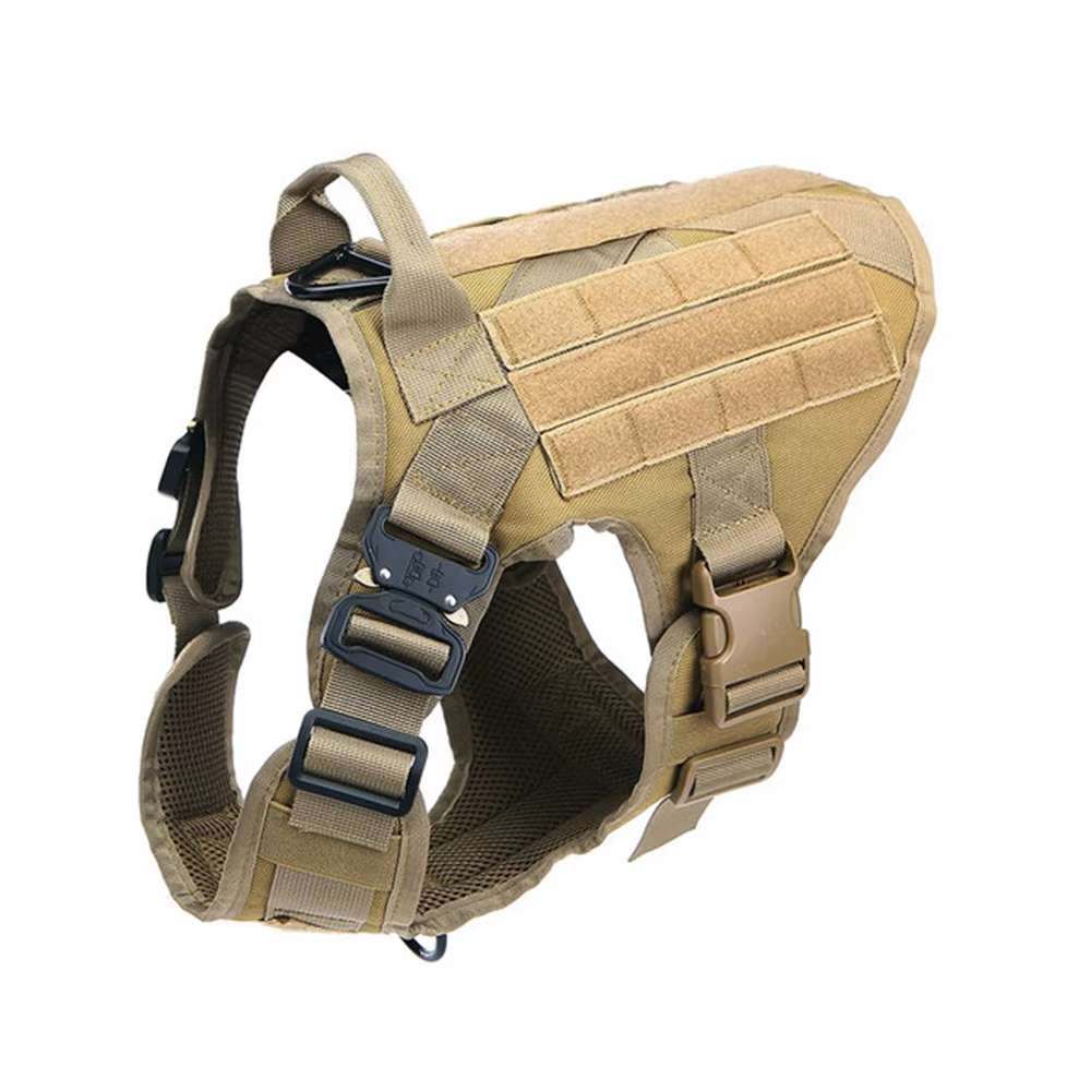 Camo Dog Harness and Leash Set