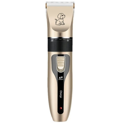Gold-Tone Pet Hair Clipper and Grooming Set