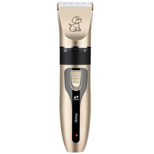 Gold-Tone Pet Hair Clipper and Grooming Set