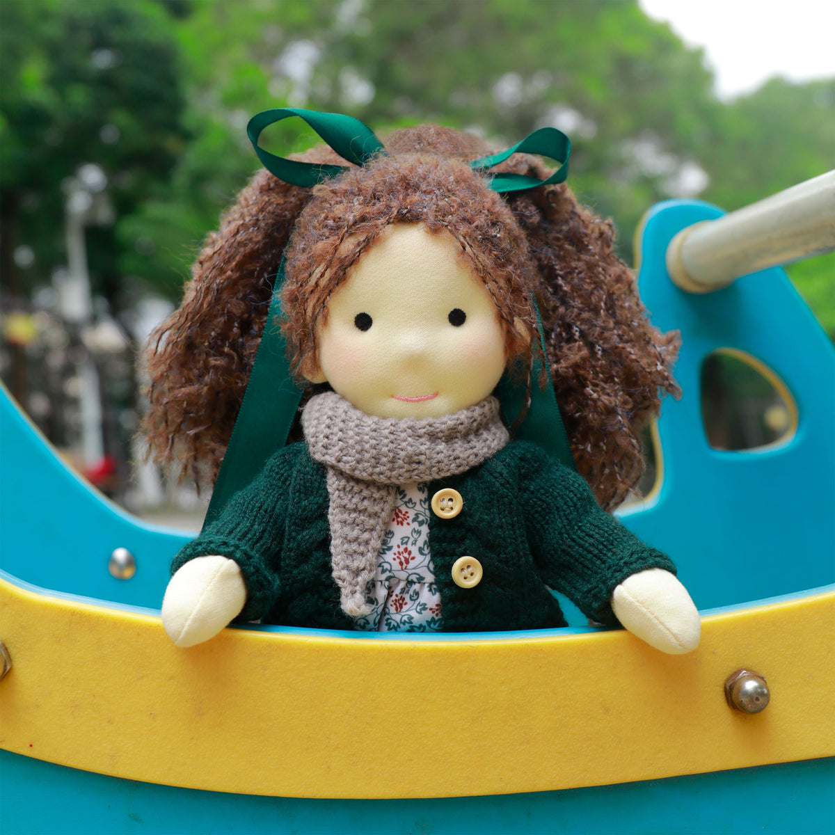 Sophia - Handmade Cloth Doll
