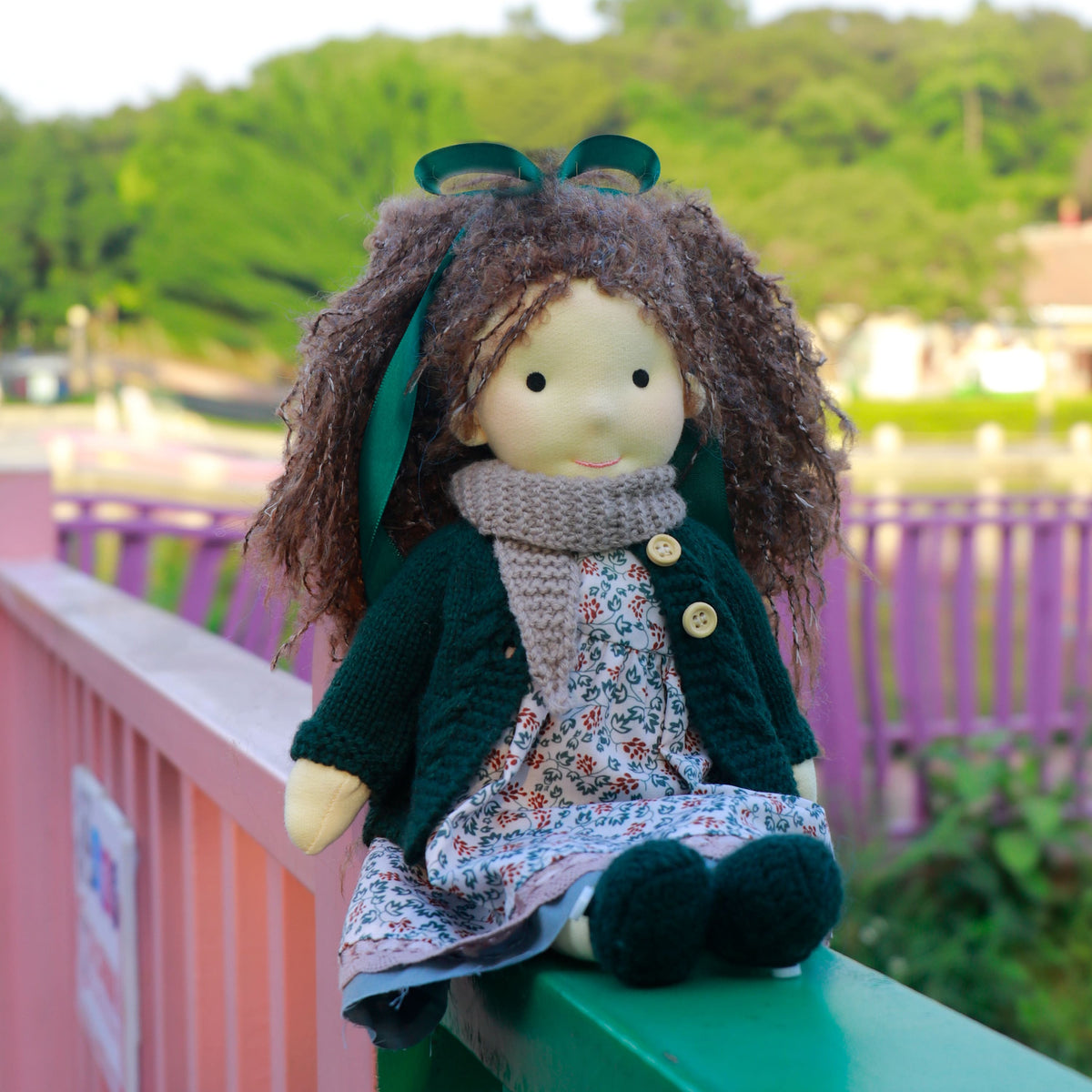 Sophia - Handmade Cloth Doll
