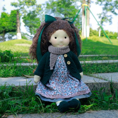 Sophia - Handmade Cloth Doll