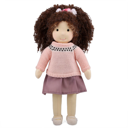 Charlotte - Handmade Cloth Doll