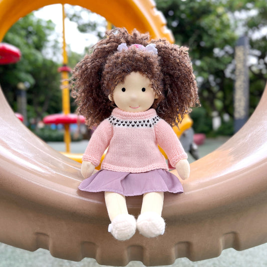 Charlotte - Handmade Cloth Doll