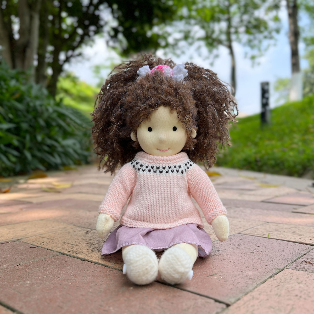 Charlotte - Handmade Cloth Doll