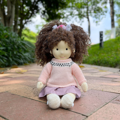 Charlotte - Handmade Cloth Doll