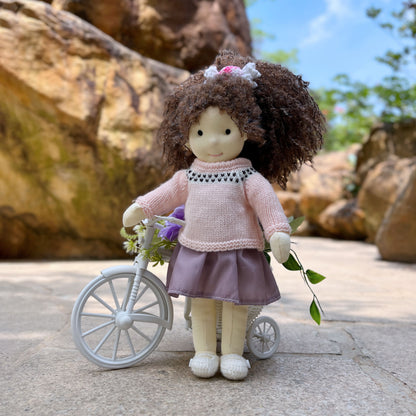 Charlotte - Handmade Cloth Doll