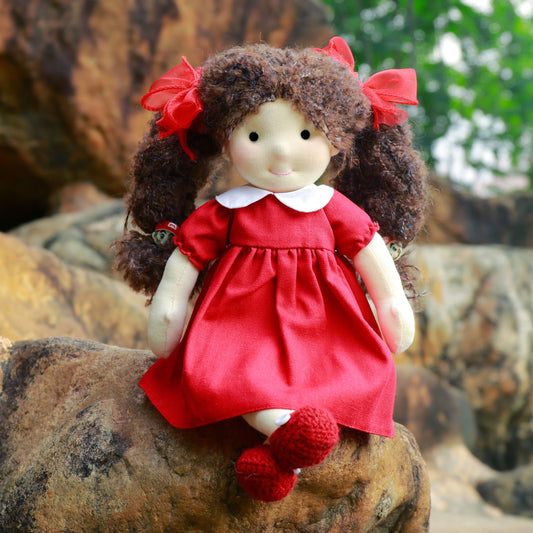 Mila - Handmade Cloth Doll