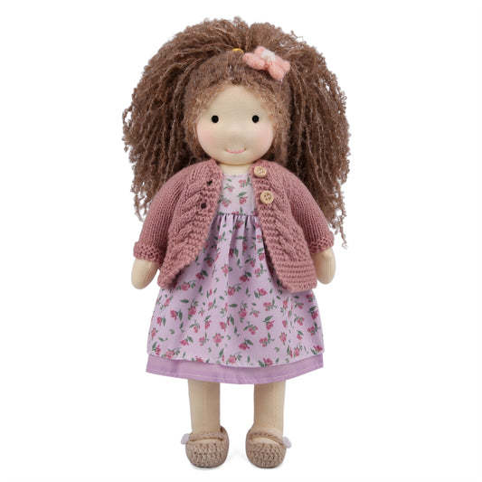 Nora - Handmade Cloth Doll