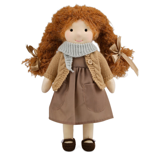 Leah - Handmade Cloth Doll