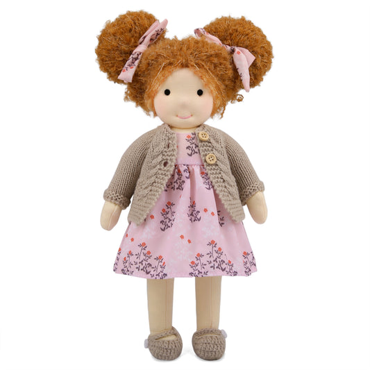 Hazel - Handmade Cloth Doll
