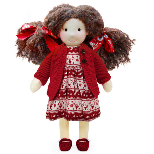 Lucy - Handmade Cloth Doll
