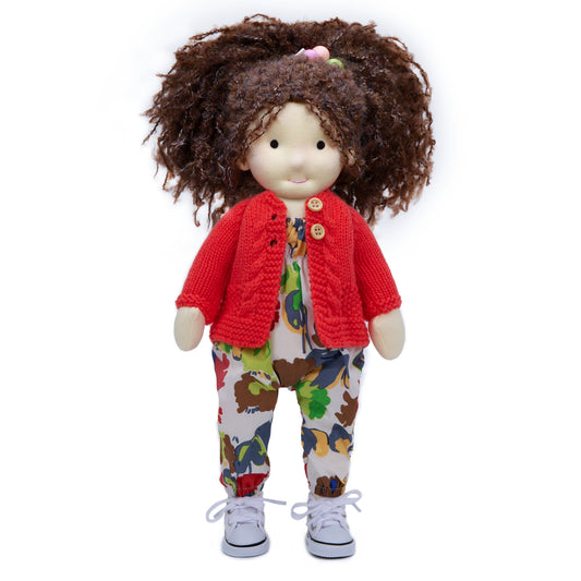 Agata - Handmade Cloth Doll