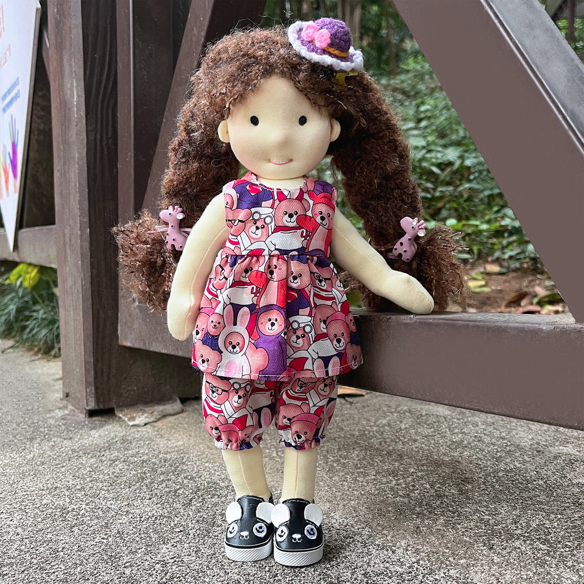 Alice - Handmade Cloth Doll