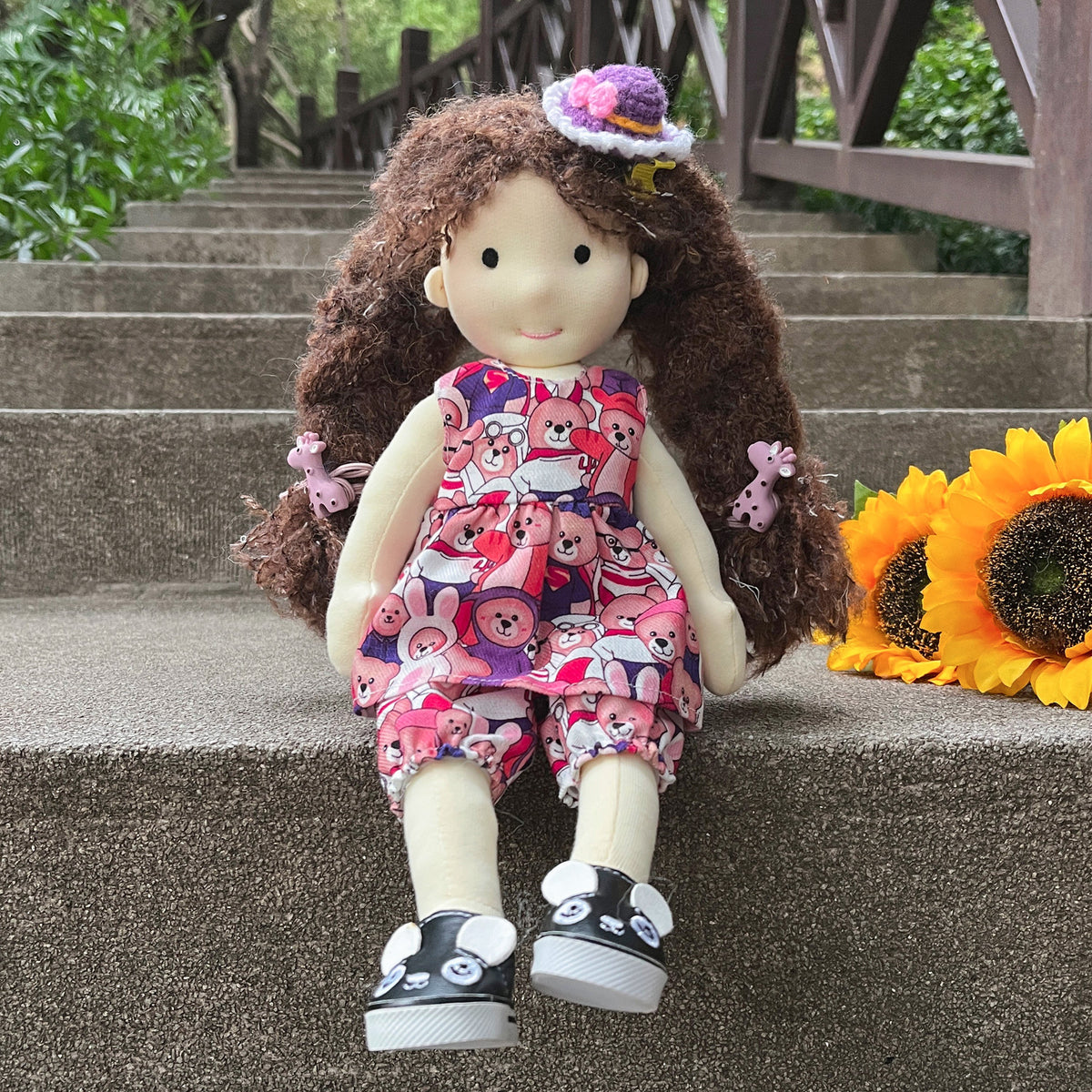 Alice - Handmade Cloth Doll