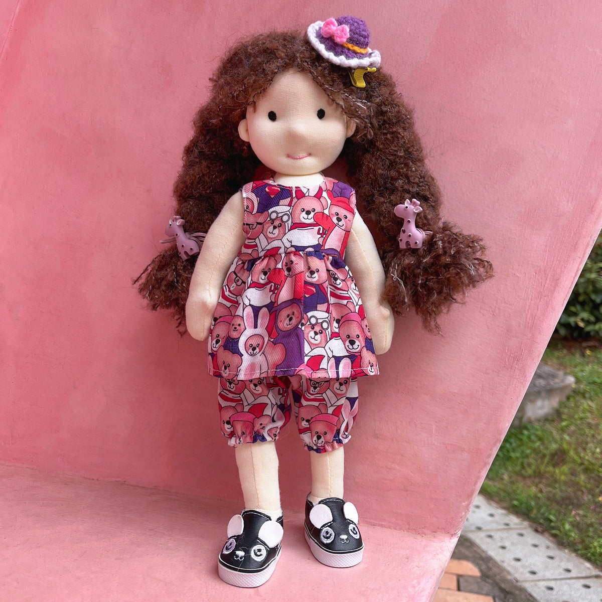 Alice - Handmade Cloth Doll
