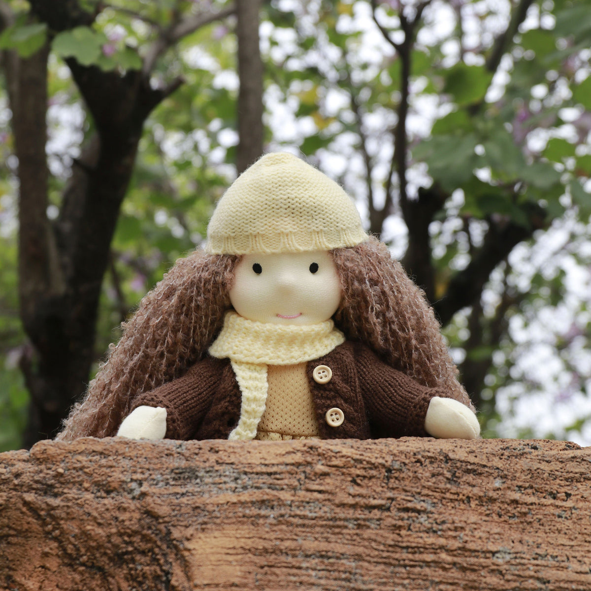 Amelia - Handmade Cloth Doll