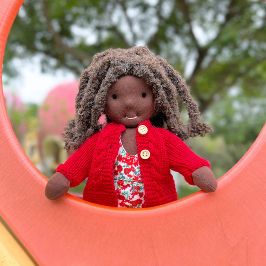 Anastasia - Handmade Cloth Doll
