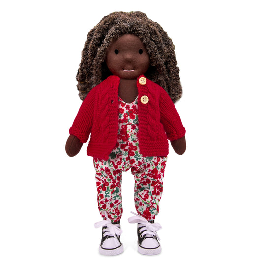 Anastasia - Handmade Cloth Doll
