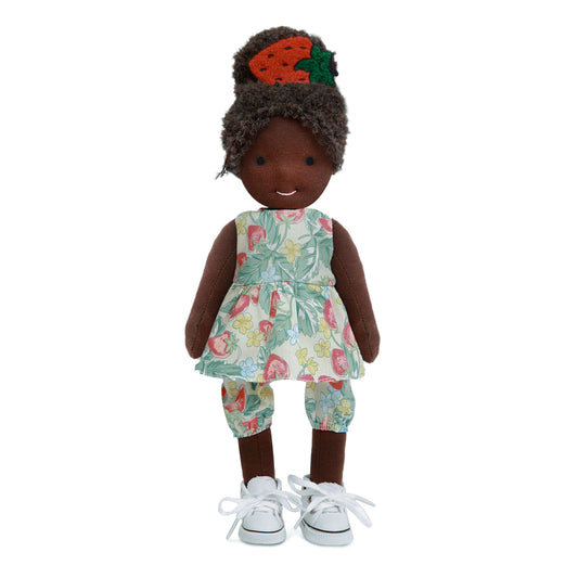 Anne - Handmade Cloth Doll