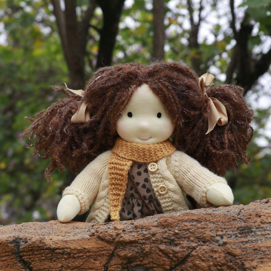 Ballerina - Handmade Cloth Doll
