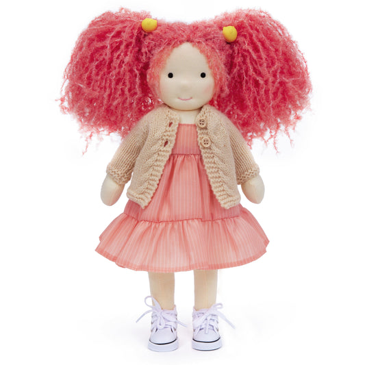 Caroline - Handmade Cloth Doll