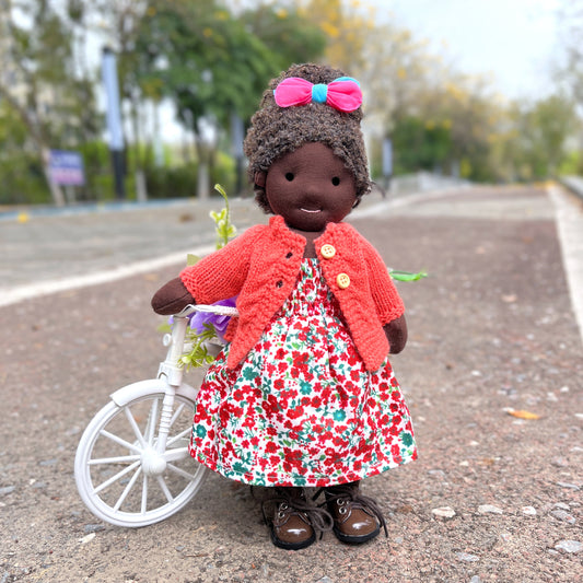 Blanca - Handmade Cloth Doll
