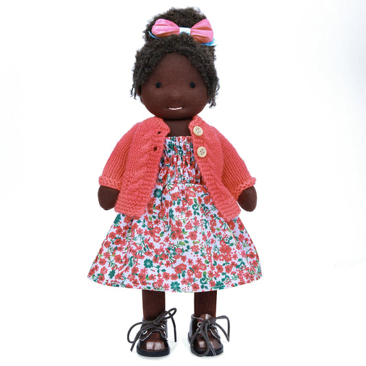 Blanca - Handmade Cloth Doll