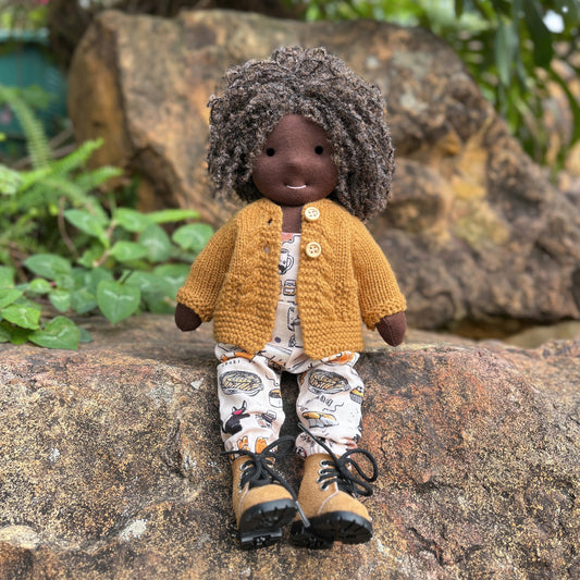 Ben - Handmade Cloth Doll