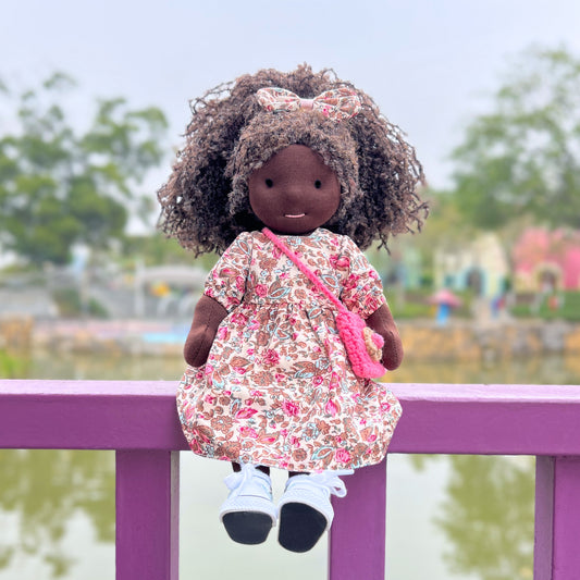 Emily - Handmade Cloth Doll