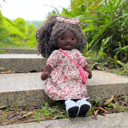 Emily - Handmade Cloth Doll