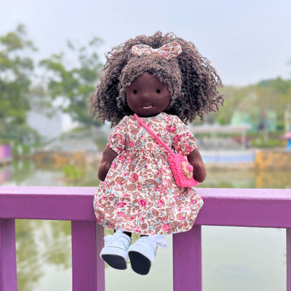 Emily - Handmade Cloth Doll