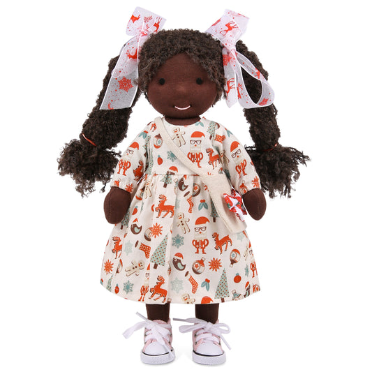 Lulu - Handmade Cloth Doll
