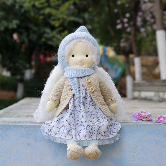 Kate - Handmade Cloth Doll