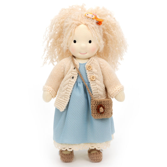 Kayla - Handmade Cloth Doll
