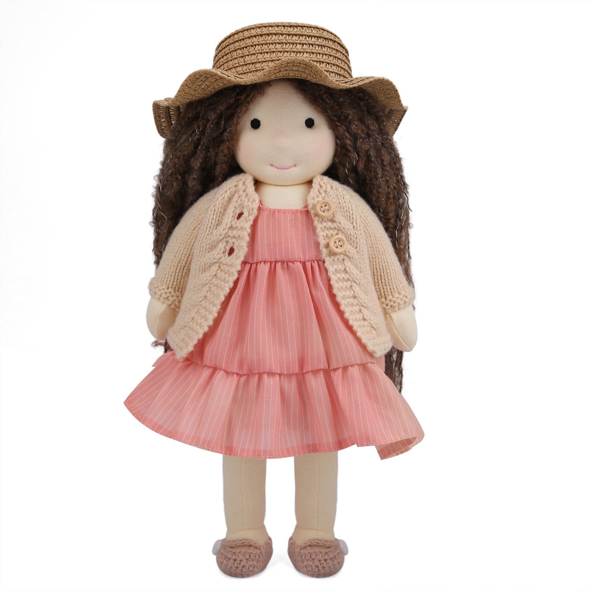 Kristy - Handmade Cloth Doll